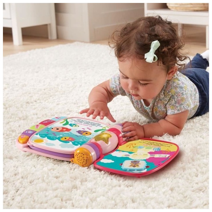 VTECH BABY - Super Livre Enchanté des Baby Loulous - Rose
