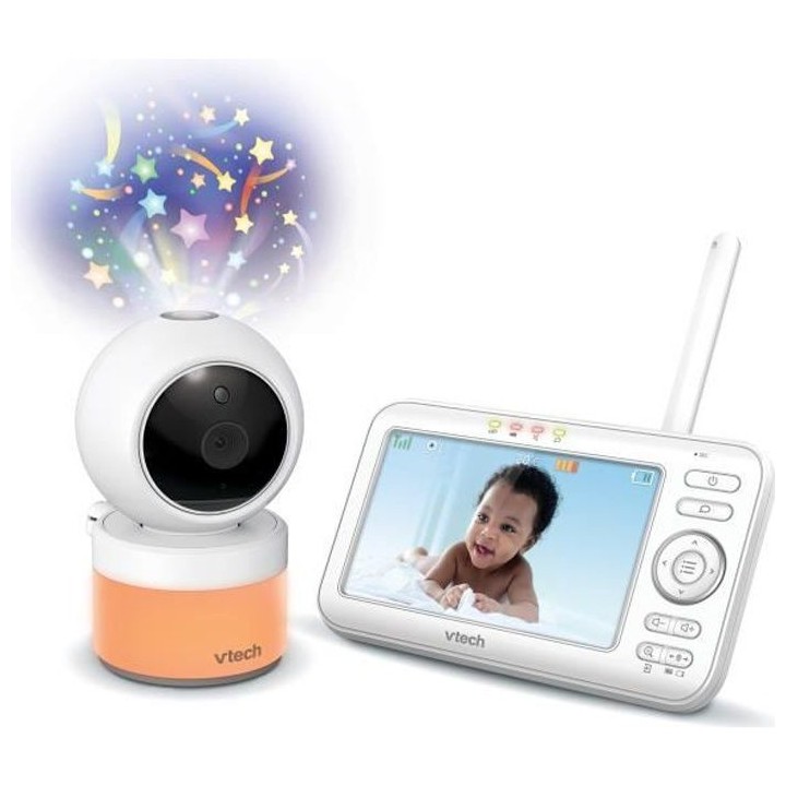 VTECH - Safe & Sound - Babyphone Vidéo Lightshow - BM5463