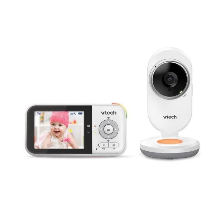 VTECH - Babyphone Vidéo Clear Plus (Écran 2.8) - BM3254