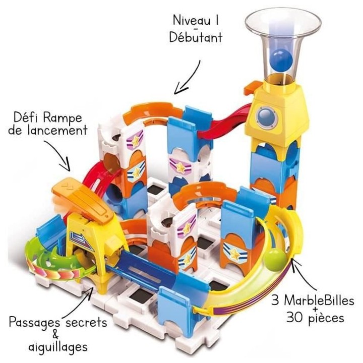 VTECH - Marble Rush Circuit a Billes - Discovery Set XS100