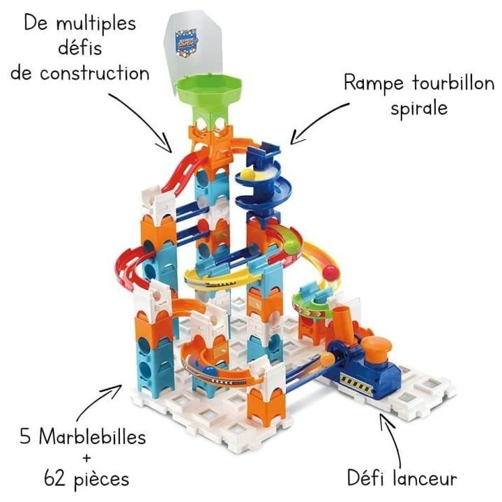 VTECH - Marble Rush Circuit a Billes - Adventure Set S100