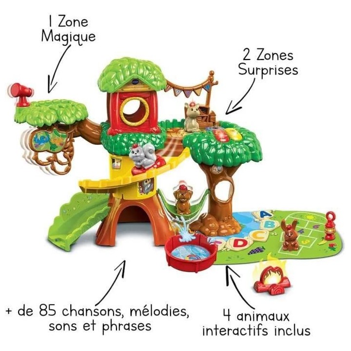 VTECH - Tut Tut Animo - Arbre Cabane Interactif