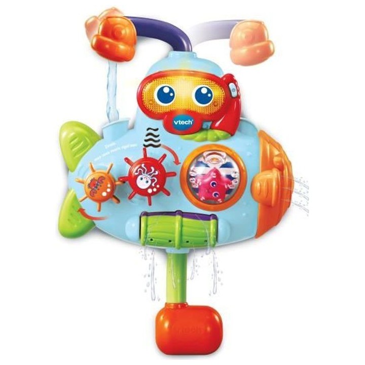 VTECH BABY - Jouet de Bain - Zinzin, Mon Sous-Marin Rigol'eau