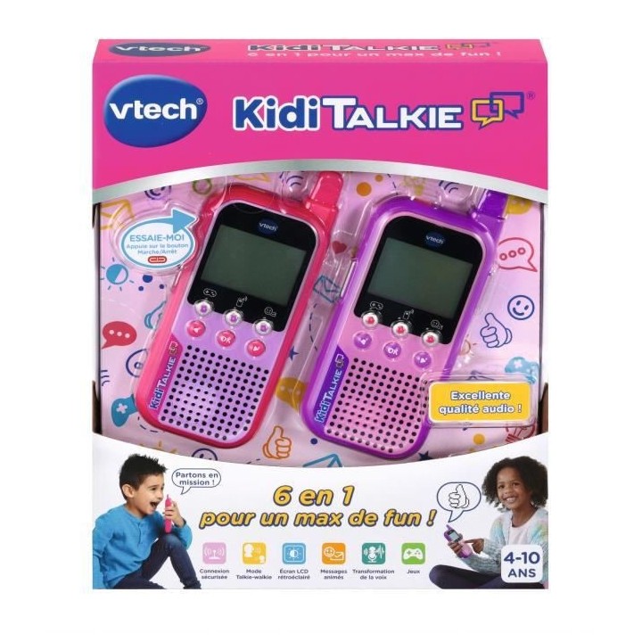 VTECH - Kidi Talkie - Rose & Violet