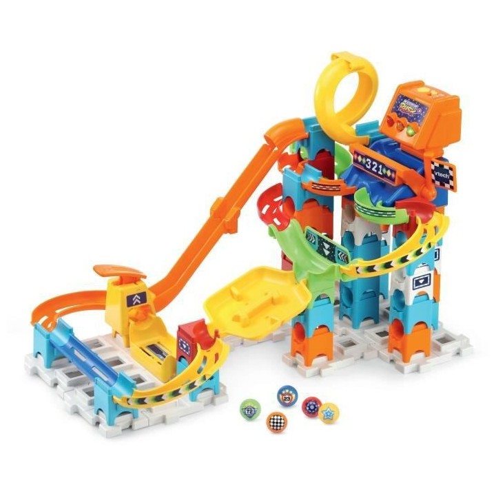 VTECH - Marble Rush Circuit a Billes - Racing Set Electronic M200E