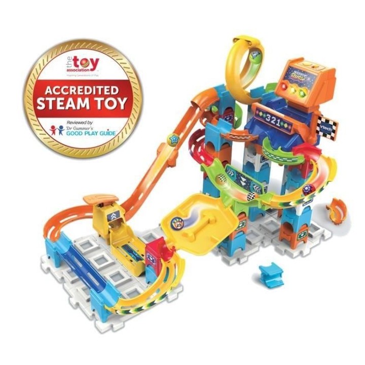 VTECH - Marble Rush Circuit a Billes - Racing Set Electronic M200E