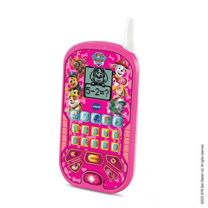 VTECH - PAT PATROUILLE - Le Smartphone Éducatif - Rose