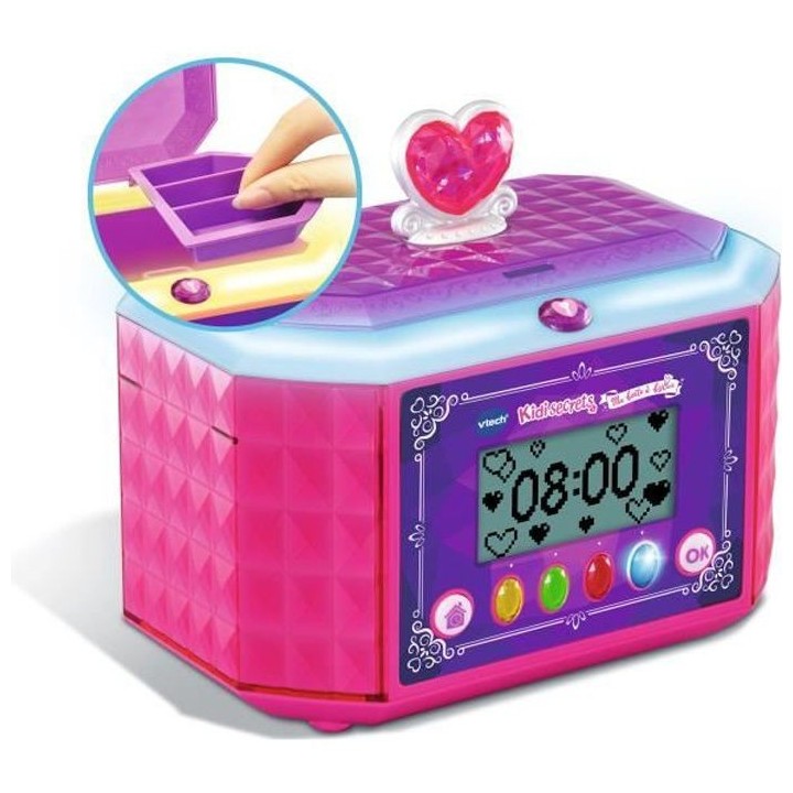 VTECH - Kidisecrets - Ma Boîte a Bijoux Rose