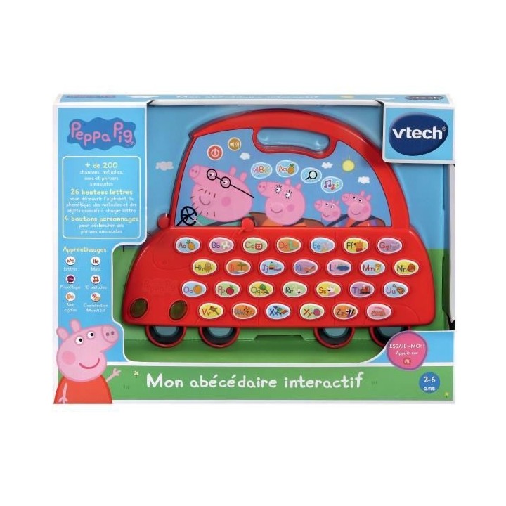 VTECH - PEPPA PIG - Mon Abécédaire Interactif