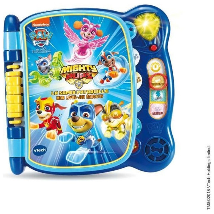 VTECH - PAT PATROUILLE - Mon Livre-Jeu Educatif