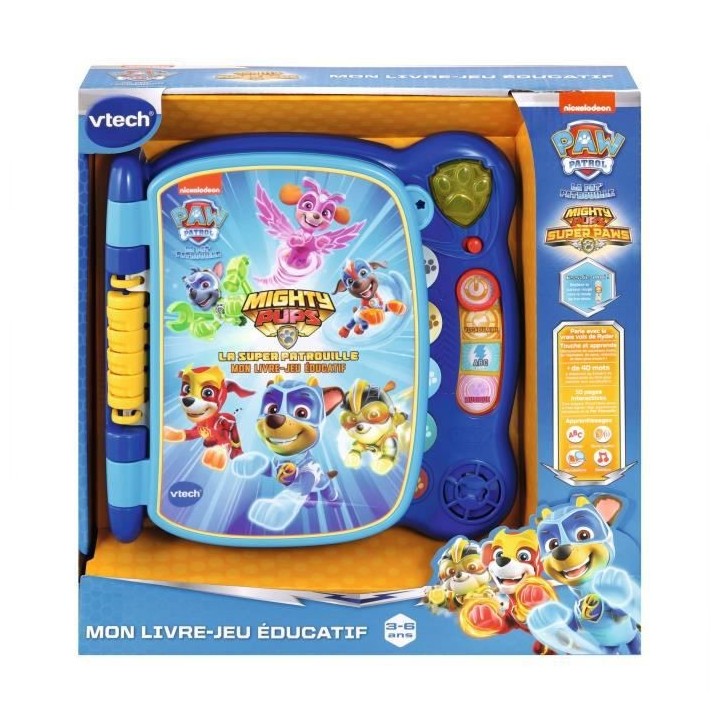 VTECH - PAT PATROUILLE - Mon Livre-Jeu Educatif
