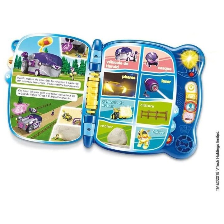 VTECH - PAT PATROUILLE - Mon Livre-Jeu Educatif