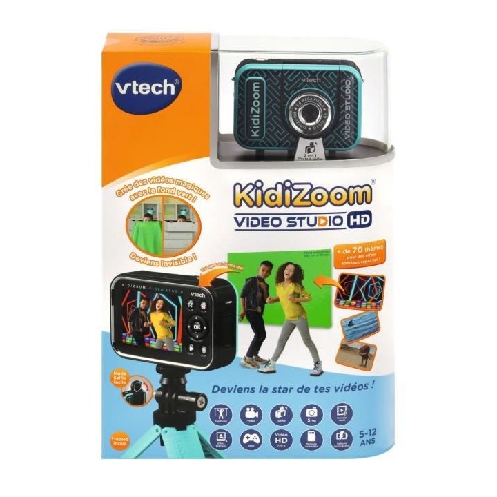 VTECH - Kidizoom Video Studio HD - Caméra Enfant