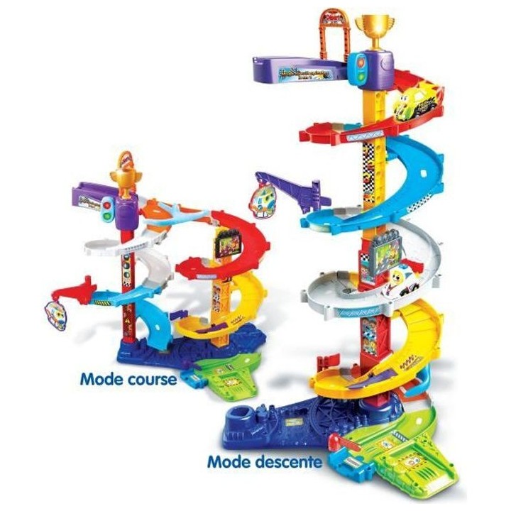 VTECH - Tut Tut Bolides - Méga Circuit Spirales 2 en 1 (+ Titouan, Fo