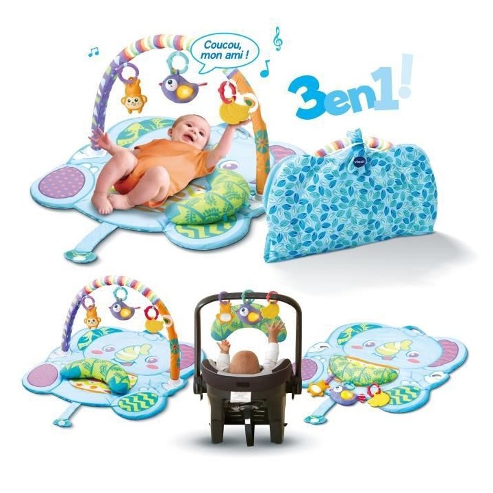 VTECH BABY - Mon Tapis Musical Eléphanteau
