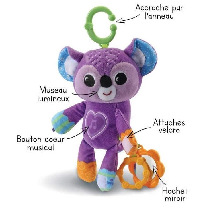 VTECH BABY - Lila, Mon Koala Clip-Balade