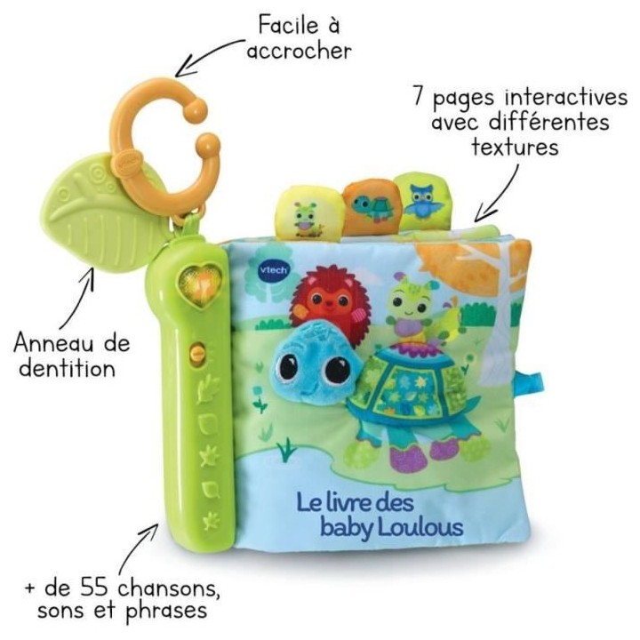 VTECH BABY - Livre Interactif Toudoux des Loulous