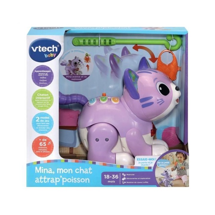 VTECH BABY - Mina, Mon Chat Attrap'Poisson