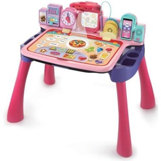 VTECH - Magi Bureau Interactif 5 en 1 - Rose