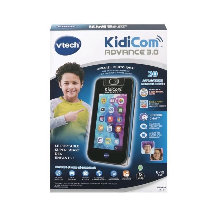 VTECH - Kidicom Advance 3.0 - Noir
