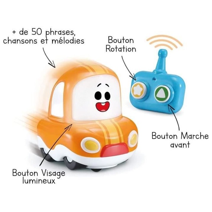 VTECH - Tut Tut Cory Bolides - Super Cory Bolides Radiocommandé