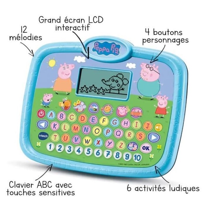 VTECH - PEPPA PIG - Super Tablette Éducative