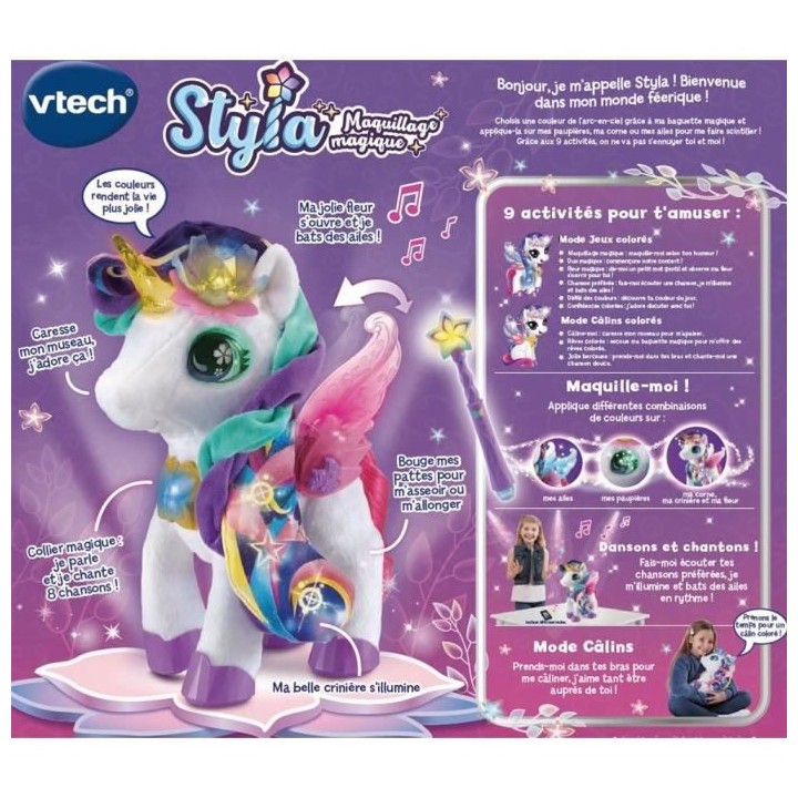 VTECH - Styla, ma Licorne Maquillage Magique