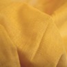 Voilage 100% coton - Jaune - 105x250 cm