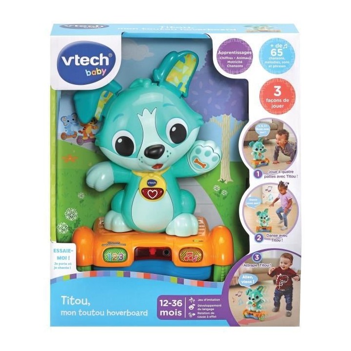VTECH BABY - Titou, Mon Toutou Hoverboard