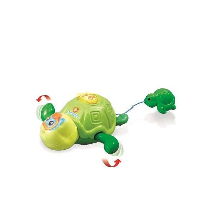VTECH BABY - Jouet de Bain - Maman Tortue et son Bébé Nageur