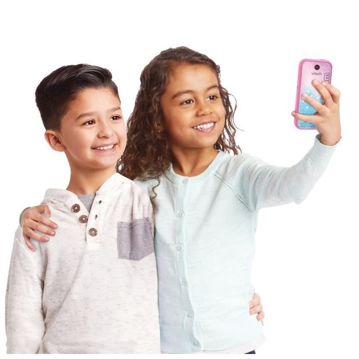 VTECH - Kidizoom Snap Touch Rose - Appareil Photo Enfant