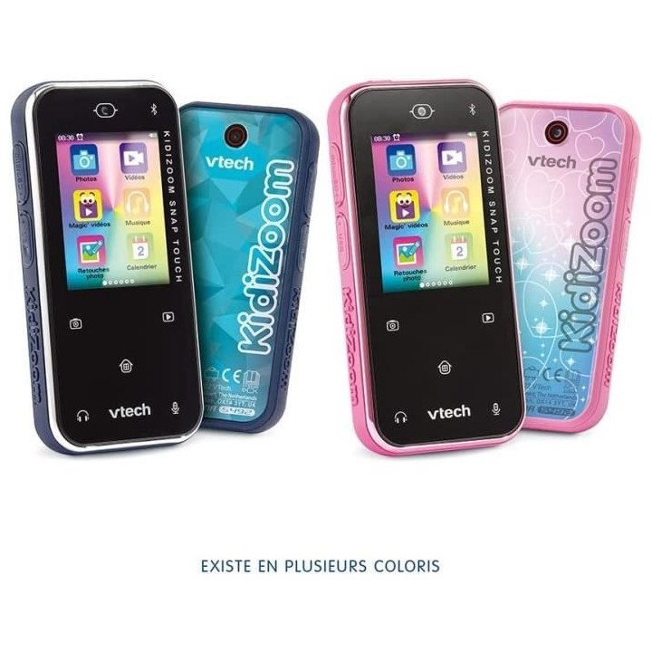 VTECH - Kidizoom Snap Touch Rose - Appareil Photo Enfant
