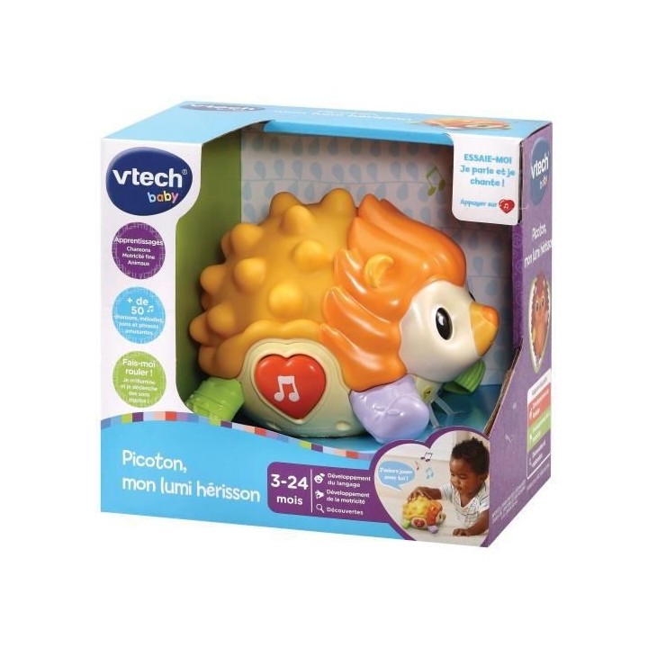VTECH BABY - Picoton, mon Lumi Hérisson