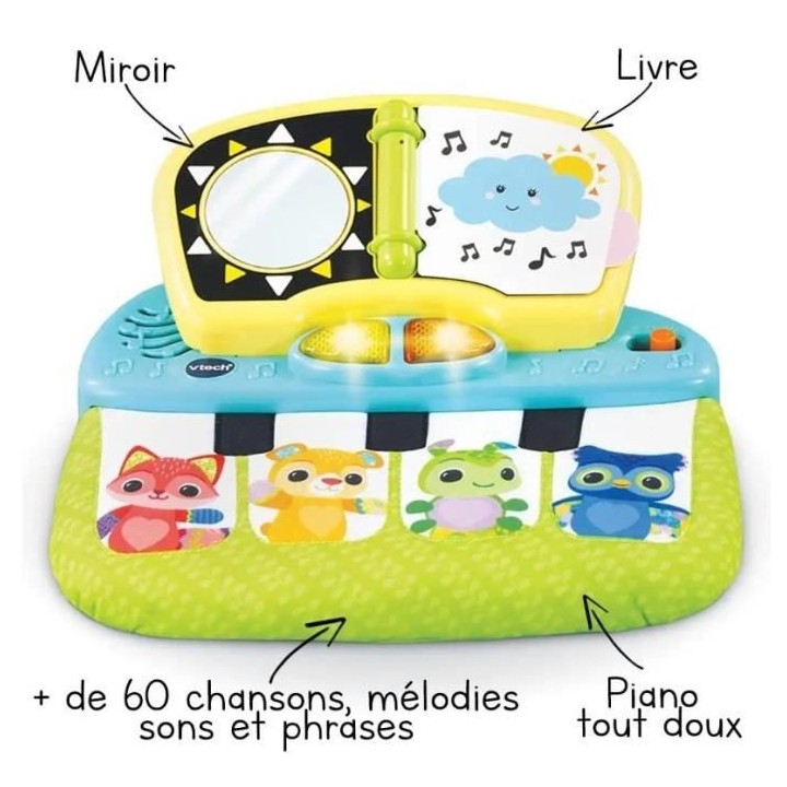 VTECH BABY - Piano Sensoriel des Baby Loulous