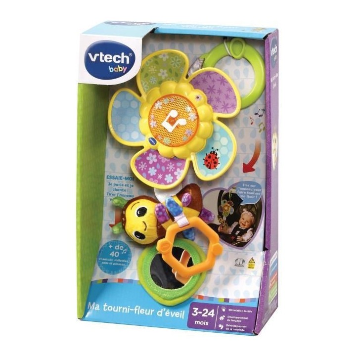 VTECH BABY - Ma Tourni Fleur d'Eveil
