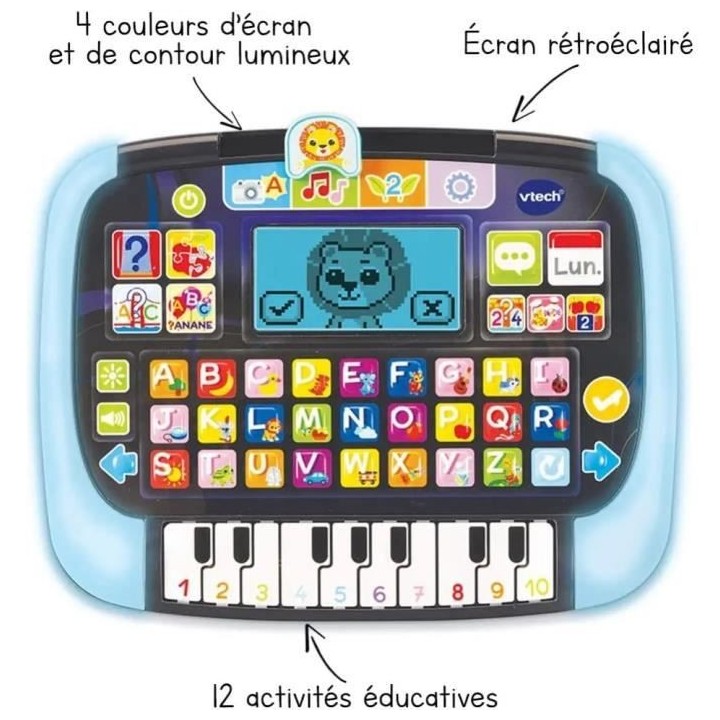 VTECH - Tablette P'tit Genius Magic Light