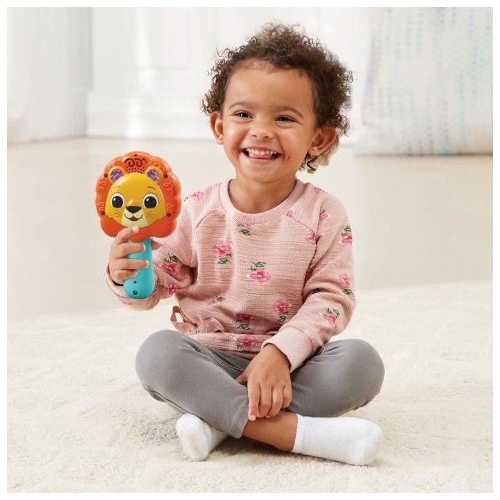 VTECH BABY - Hochet Miroir Lumi Lion