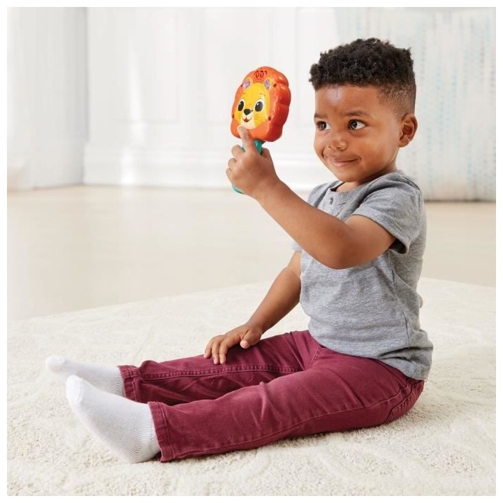 VTECH BABY - Hochet Miroir Lumi Lion