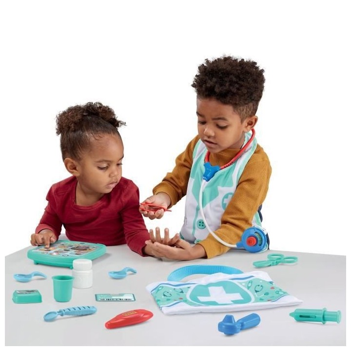 VTECH - 1,2,3 Imite-Moi - Kit Apprenti Docteur Électronique - Jouet d