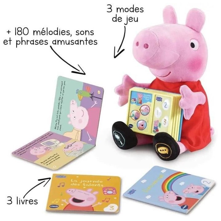 VTECH - PEPPA PIG - Les Petites Histoires de Peppa