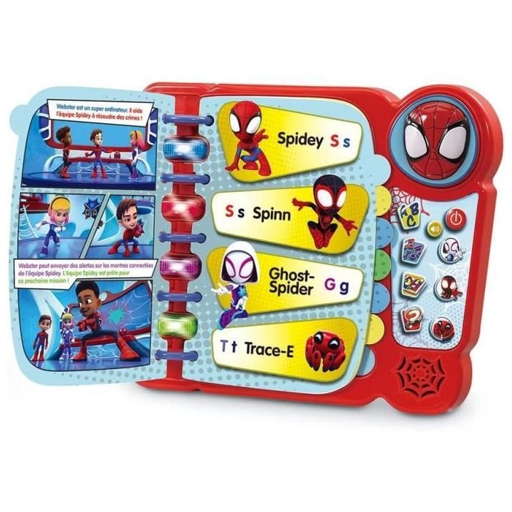 VTECH - SPIDEY - Mon Livre-Jeu Educatif