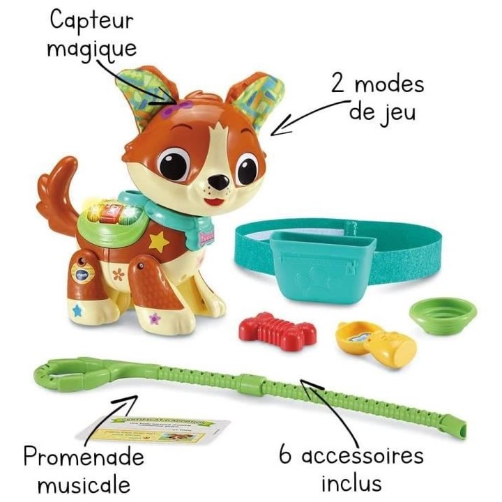 VTECH BABY - Titou, Mon Toutou Balade Magique