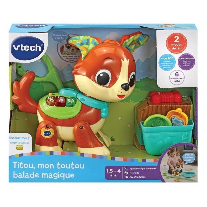 VTECH BABY - Titou, Mon Toutou Balade Magique