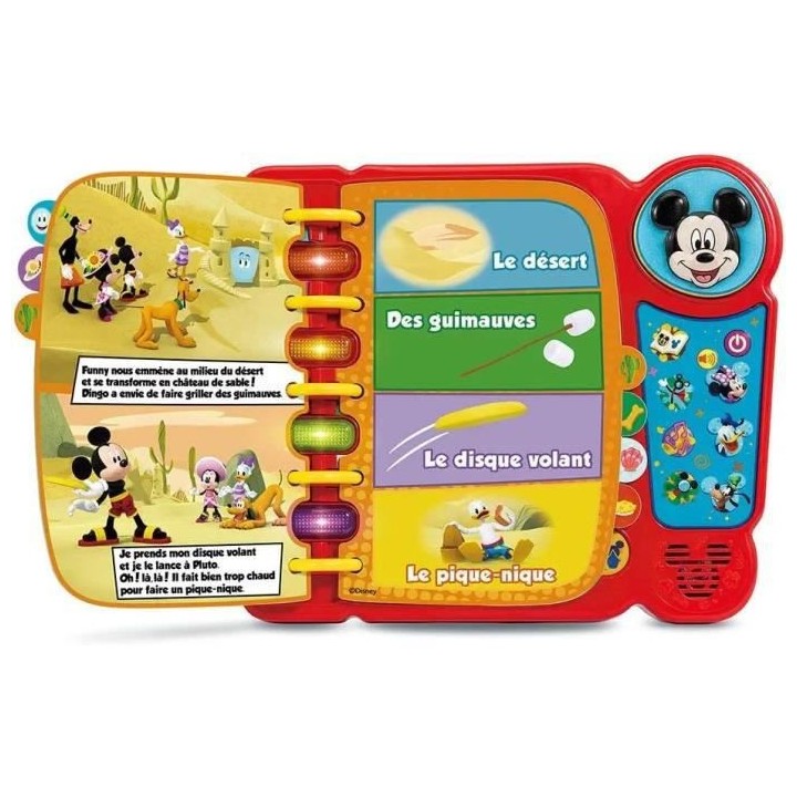 VTECH - MICKEY - Mon Livre-Jeu Educatif