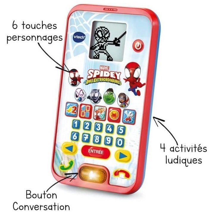 VTECH - SPIDEY - Le Smartphone Éducatif
