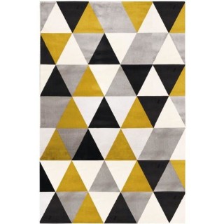 TAO SCANDI Tapis de salon - 190 x 290 cm - Polypropylene - Jaune