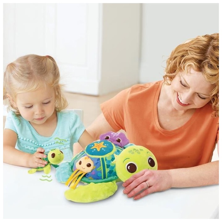 VTECH BABY - Juju, Maman Tortue - Éveil des Sens (Bouteilles Plastiqu