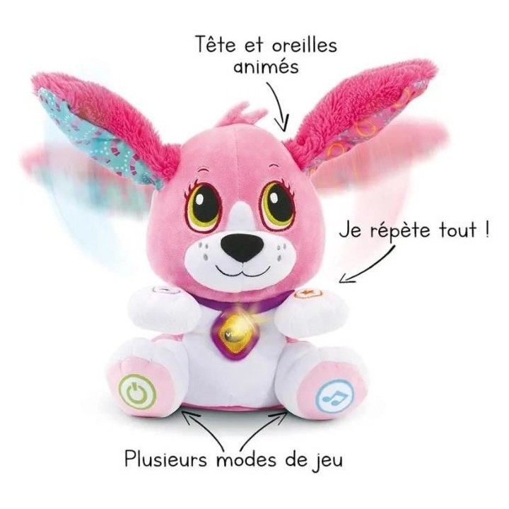 VTECH BABY - Toutou parle avec moi - Rose