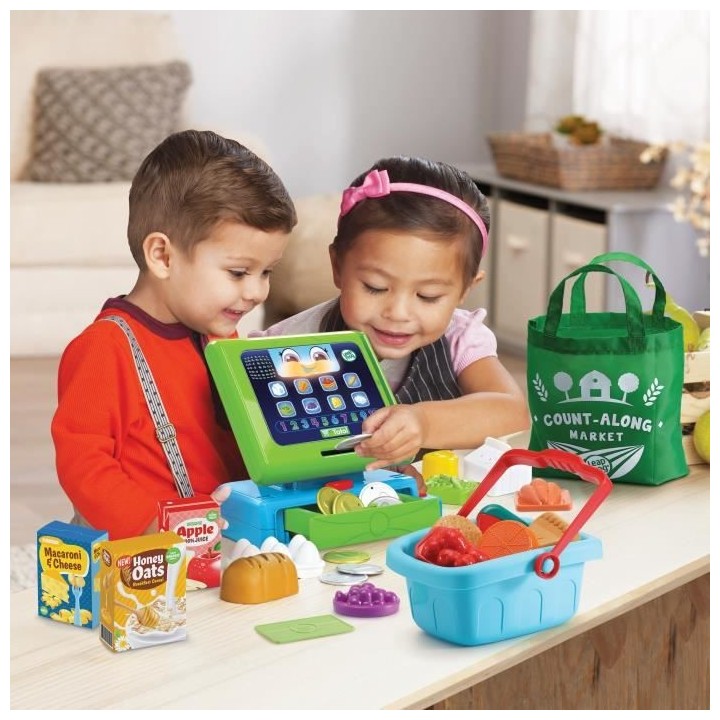 VTECH - 1,2,3 Imite-Moi - Caisse Enregistreuse Interactive Maxi Shoppi