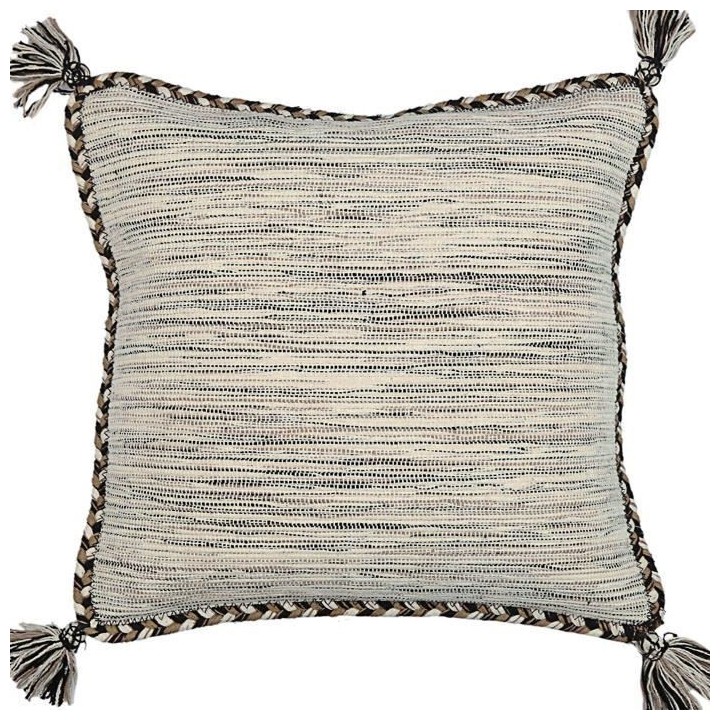 Coussin Sahara - 45 x 45 cm - Blanc